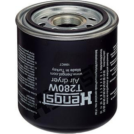 Element filtrant uscator aer. compresor Cartus cu uscator de aer M39x15mm DAF 45 55 65 75 85 95 95 XF DB F 1000 F MAN TGM (N28 / TGL), 05.2005 - Hengst Filter T280W