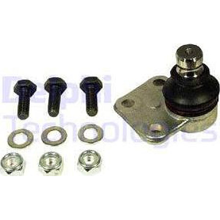 Articulatie sarcina-ghidare Pivot axa Dreapta fata diametru con 20mm MERCEDES CITAN MPV CITAN MIXTO DOUBLE CABIN RENAULT KANGOO Express (FW0/1_), 02.2008 - Delphi TC1999