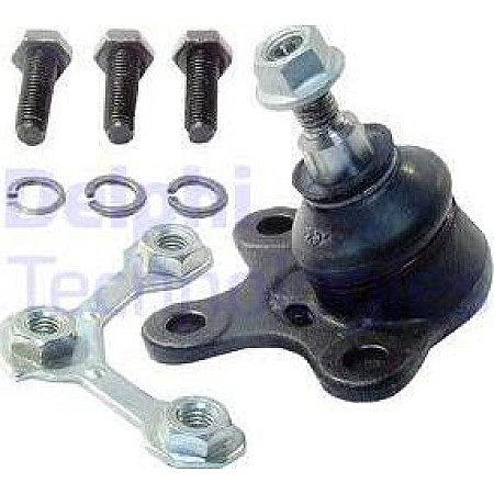 Articulatie sarcina-ghidare Pivot axa Dreapta inferior fata diametru con 147mm SEAT AROSA VW LUPO I POLO POLO III SEAT AROSA (6H), Hatchback, 05.1997 - 06.2004 Delphi TC754
