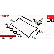 Chit lant de distributie AUDI CABRIOLET (8G7, B4), Sabrioleta, 05.1991 - 08.2000 FAI AutoParts TCK111