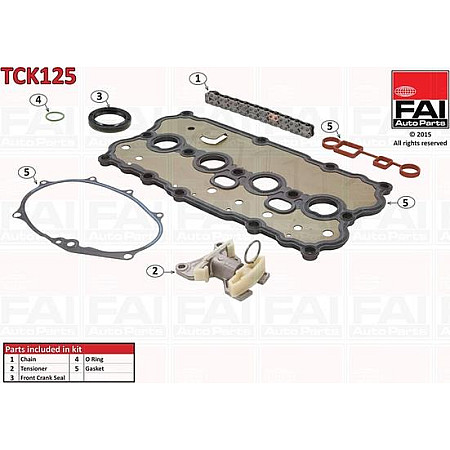 Chit lant de distributie VW GOLF V (1K1), Hatchback, 10.2003 - 02.2009 FAI AutoParts TCK125