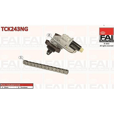 Chit lant de distributie AUDI A6 Avant (4B5, C5), Turism, 11.1997 - 01.2005 FAI AutoParts TCK243NG