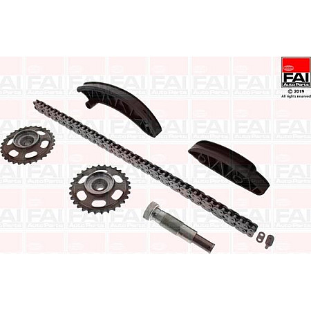 Chit lant de distributie MERCEDES-BENZ CLA (C117), Compartiment, 01.2013 - 03.2019 FAI AutoParts TCK227NG