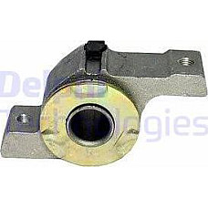 Suport.trapez Bloc silentios fata balansoar fata Spate Stanga 21x52 mm ALFA ROMEO 147 156 GT FIAT MULTIPLA LANCIA FIAT MULTIPLA (186_), Dubita, 04.1999 - 06.2010 Delphi TD411W