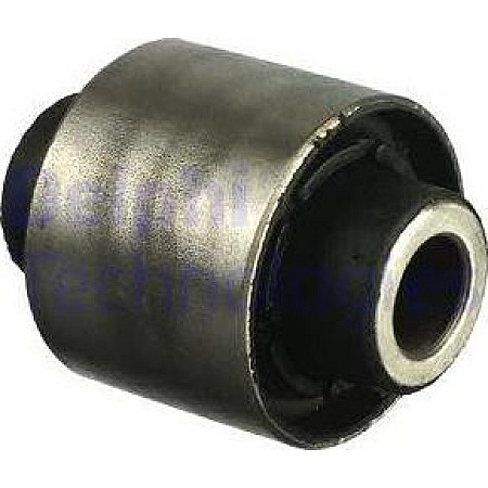 Suport. ax Bucsa de cauciuc brat spate Dreapta-Stanga extern-inferior Spate AUDI A1 A3 Q3 TT SEAT ALHAMBRA ALTEA VW JETTA IV (162, 163, AV3, AV2), Sedan, 04.2010 - Delphi TD1058W