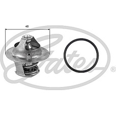 Termostat,lichid racire FORD FOCUS II (DA_, FFS, DS), Turism, 07.2004 - 09.2012 Gates TH39374G1