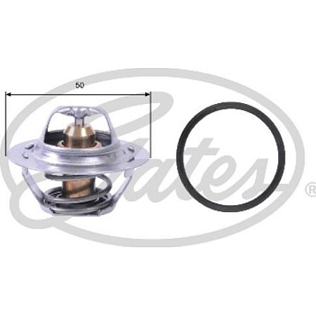 Termostat.lichid racire Cooling system thermostat 89C DACIA DUSTER DUSTER-SUV LOGAN LOGAN EXPRESS LOGAN II LOGAN MCV SAND RENAULT KANGOO Express (FW0/1_), 02.2008 - Gates TH23389G1