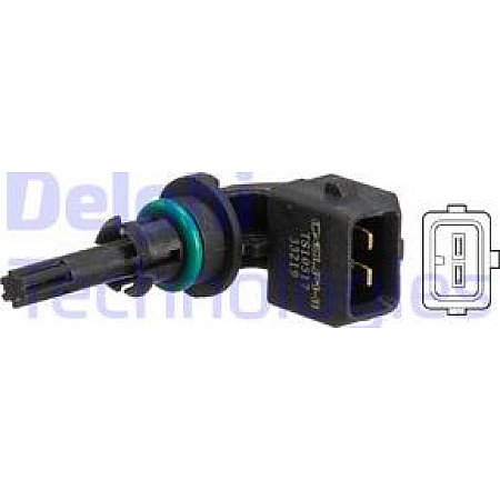 Senzor.temperatura aer admisie Senzor de temperatura de admisie BMW 1 E81 1 E82 1 E87 1 E88 3 E46 3 E90 3 E91 3 E BMW 7 - V (F01, F02, F03, F04), Sedan, 02.2008 - 12.2015 Delphi TS10517