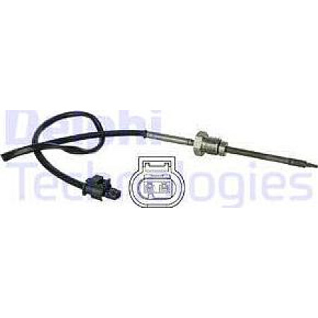 Senzor, temperatura gaze evacuare MERCEDES-BENZ CLC-CLASS (CL203), Compartiment, 05.2008 - 06.2011 Delphi TS30057