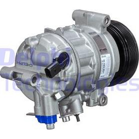 Compresor. climatizare Air-conditioning compressor AUDI A1 A3 Q2 Q3 TT CUPRA ATECA SEAT ALHAMBRA ALTEA ALTEA XL ARONA ATEC SKODA OCTAVIA II (1Z5), Combi, 02.2004 - 06.2013 Delphi TSP0155997
