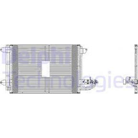 Condensator. climatizare cooler climatice Audi A3 Seat Altea Skoda Octavia VW Golf V - Plus 1.4TSI V6-3.2 - 01.03 VW GOLF VI Variant (AJ5), Van, 07.2009 - 05.2014 Delphi TSP0225482