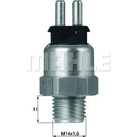 Comutator temperatura. ventilator radiator Radiator fan thermostatic switch MERCEDES 123 C123 123 T-MODEL S123 123 W123 12 MERCEDES-BENZ KOMBI (S124), Turism, 09.1985 - 12.1993 MAHLE TSW 5