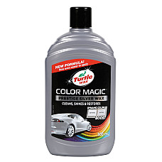 Pasta pentru lustruit caroserii Turtle wax Color Magic 500ml - Argintiu