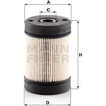 Filtru aditiv ureic Kit filtru DeNOx IVECO CROSSWAY EUROCARGO I-III EUROCARGO IV MAGELYS MAGIRUS STRALIS I STRALI IVECO CROSSWAY, Autobuz, 01.2016 - Mann-Filter U 630 x KIT