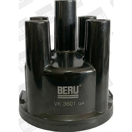 Capac distribuitor Distributor cap AUDI 80 B3 A4 B5 SEAT CORDOBA CORDOBA VARIO IBIZA II TOLEDO I VW GOLF I GOLF II GOLF II VW GOLF IV (1E7), Sabrioleta, 06.1998 - 12.2002 BERU by DRiV VK3601