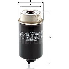 Filtru combustibil FENDT 200 CASE IH CVX LANDINI 7000 8000 MASSEY FERGUSON 7000 8000 VALTRA A T 1104C-44-84CTA 04 MASSEY FERGUSON MF 8600, Tractor, 11.2008 - Mann-Filter WK 8165