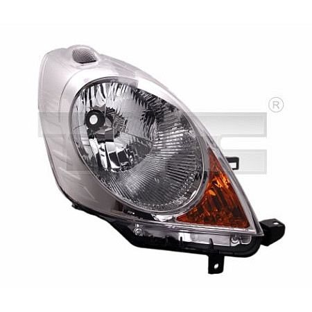Far Lampa frontala Dreapta H4 electric fara motoras sticla zgariata NISSAN NOTE NP300 NAVARA 03.06- TYC TYC 20-1039-05-2 WYP