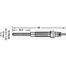 Bujie incandescenta NGK 5376