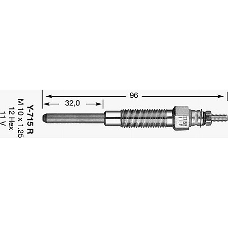 Bujie incandescenta NGK 5376