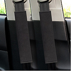 Set 2 perne de protectie pentru centura, culoare Neagra