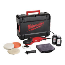 Masina de polizat Grinder disc diameter 200mm rotation adjustment rated power 1400W voltage: 230V in the set: accessories handle pad sponge suitcase MILWAUKEE 4933432795