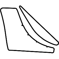 Autoclant protectie caroserie Eticheta de pentru usa spate R Culoare folie transparenta 3M PPF 40 Auto ajustabil fits TOYOTA RAV4 III 1105 1212 BLIC 2000 00 8179012P