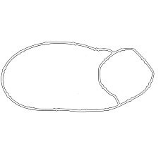 Garnitura, pompa de apa Water pump gasket AUDI A1 A3 A4 ALLROAD B8 A4 ALLROAD B9 A4 B9 A5 A6 C7 A6 C8 A7 A8 D4 Q2 Q3 Q5 Q7 Q8 2.0/2.0H 09.09- OE VW 06L 121 043B