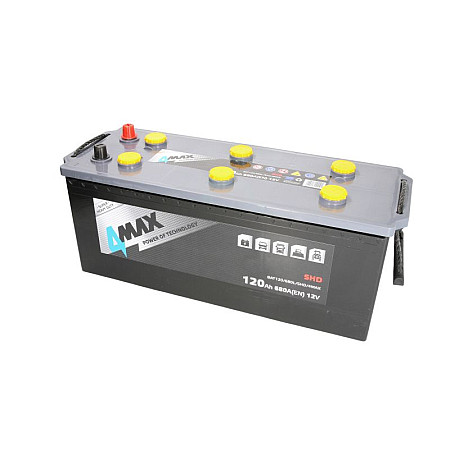 Acumulator Pornire Acumulator 12V 120Ah/680A SHD L+ Borna Standard 513x189x223 B00 - fara flansa de montare Pornire 4MAX BAT120/680L/SHD/4MAX