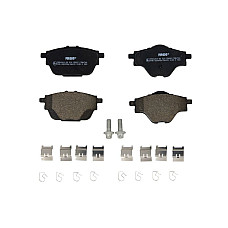 Set placute de frana Spate DS DS 7 CITROEN C4 GRAND PICASSO II C4 PICASSO II C4 SPACETOURER C5 AIRCROSS GRAND C4 SPACETOURER SPACETOURER OPEL ASTRA L 1.2-2.0D 02.13- FERODO FDB4766