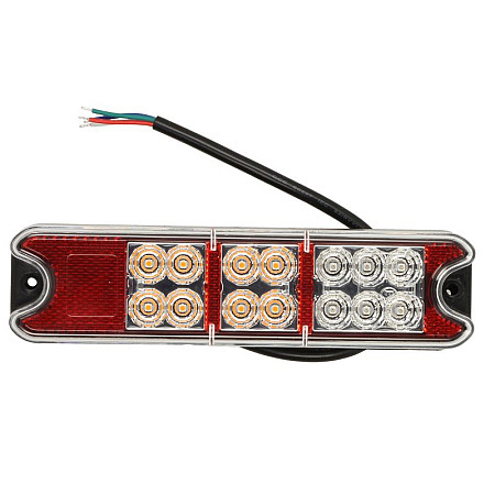 Stop spate Universal tail light 190x45 JCB 1003135COBO