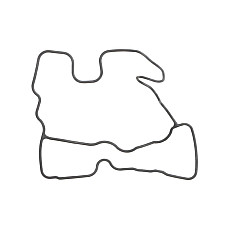 Garnitura, capac supape Rocker cover gasket VOLVO PENTA 3809657