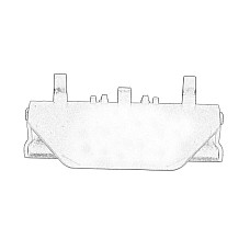 Maner, capota portbagaj Trunk lid handle neagra CITROEN BERLINGO II PEUGEOT PARTNER II 04.08-03.18 OE PEUGEOT 8726Y1