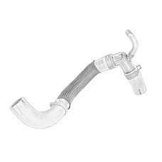 Cuplaj conducta lichid racire Coolant hose TOYOTA AURIS AVENSIS 2.0D/2.2D 10.06-10.18 OE TOYOTA 16571-26151
