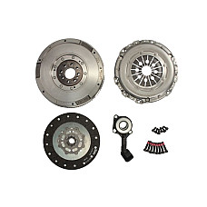 Set ambreiaj Set de ambreiaj cu rulment si volant cu masa dubla 240mm VOLVO C30 C70 II S40 II S80 II V50 V70 III FORD C-MAX FOCUS C-MAX FOCUS II FOCUS II/KOMBI 2.0D 10.03-12.15 VALEO VAL837320