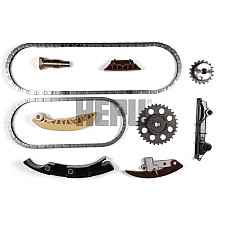 Chit lant de distributie Timing set chain + sprocket AUDI A3 TT PORSCHE CAYENNE SEAT ALHAMBRA TOLEDO II VW BORA BORA I EOS GOLF IV GOLF V MULTIVAN V PASSAT B5.5 PHAETON SHARAN 2.3/2.8/3.2 03.99-06.10 HEPU HEP21-0320