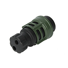 Stecher Mufa de metalica 35mm numar pini: 2 NATO JAEGER 251097EJ