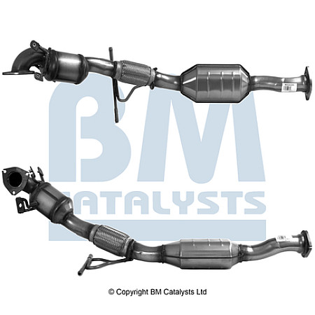 Catalizator EURO 3 VOLVO S60 I S80 I V70 II 2.4D 01.01-04.10 BM CATALYSTS BM80242H