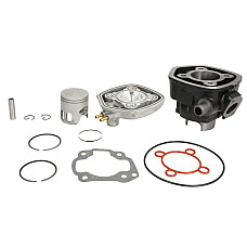 Cilindru motor Cilindru 2T with head APRILIA RALLY SR MALAGUTI F12 F12R F15 YAMAHA CS YQ 50 1994-2015 INPARTS IP000114TAJ