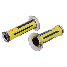Miner Grips ghidon diametru 22 24mm lungime 120mm Culoare drum negru galben Harri's buc ARIETE 01687 F EY