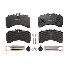 Set placute de frana KB numar WVA: 29244 29245 MERCEDES ACTROS MP2 / MP3 ACTROS MP4 / MP5 ANTOS AROCS OM460.907-OM936.916 06.08- BERAL BCV29244TK