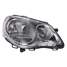 Far Lampa frontala Dreapta H1/H7 electric cu motor culoare insert: cromat VW POLO POLO IV TYC TYC 20-0729-05-2