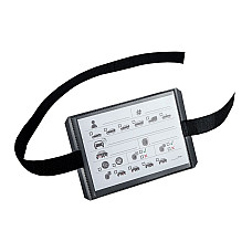 Verificare liste,etichete garaj Etykieta / Marker do opon. 100 sztuk. Opaska zaciskowa 80cm na rzep z etykieta A6 do oznaczania informacji przy wymianie i skladowania magazynowania opon. EICHNER E-9219-00704