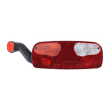 Stop spate Rear lamp L ECOPOINT I LED 24V with stop light parking light triangular reflector with extension arm lamp LED position lights ASPOCK A25-2211-001