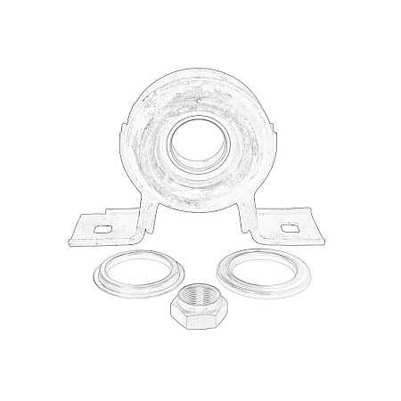 Suport, ax cardanic Suport intermediar cardan + rulment OE RENAULT 37 52 521 91R