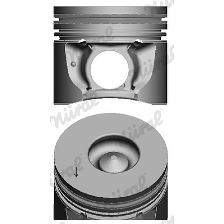 Diametru piston 825mm STD PERKINS 4.236 FORD FOCUS I FOCUS I/KOMBI BHDA-C9DC 08.98-03.05 NURAL 87-107000-00