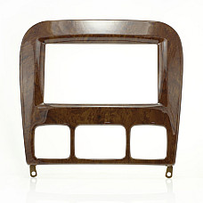 Adaptor 2 DIN MERCEDES S - W220 wooden