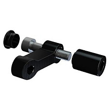 Adaptor oglinda(setx1,25mm, direction: dreapta, colour: neagra, mirror height adjustment) OXFORD OX758