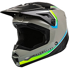 Cati de protecie pentru off-road Helmet cross/enduro FLY RACING KINETIC VISION ECE colour neagra/grey size 2XL unisex FLY FLY E73-86502X