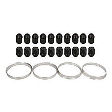 Trusa de montare a jantei de aliaj Fitting kit BM1 741-726 BLACK N M14x15 K21 CLOSED 1 kit / 4 wheels - B/N qty 20 MAK MAK 8000000225