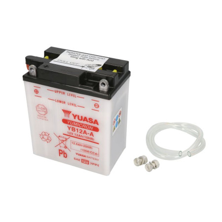 Acumulator Pornire yuasa Acumulator 12V 12Ah 165a dimensiunea socul de curent 136x82x162 cantitate de electrolit 0.8 poli + / aerisire L / L YUASA YB12A-A YUASA